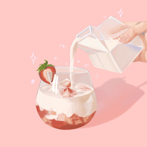 收聽Zael的Strawberry Latte (Instrumental)歌詞歌曲
