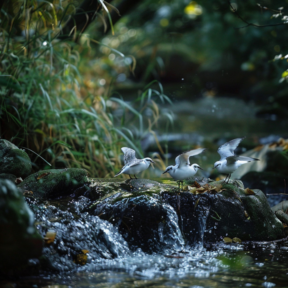 Serene Springs and Soothing Tweets