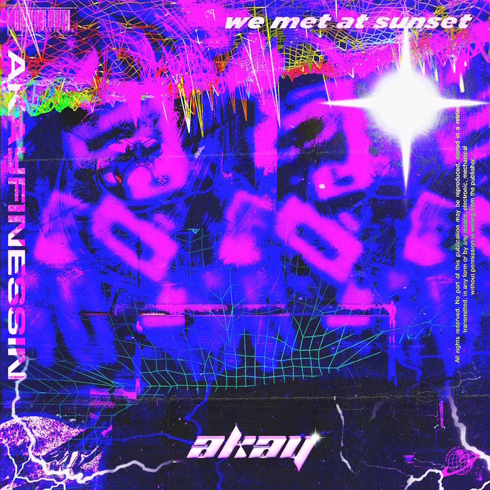 we met at sunset