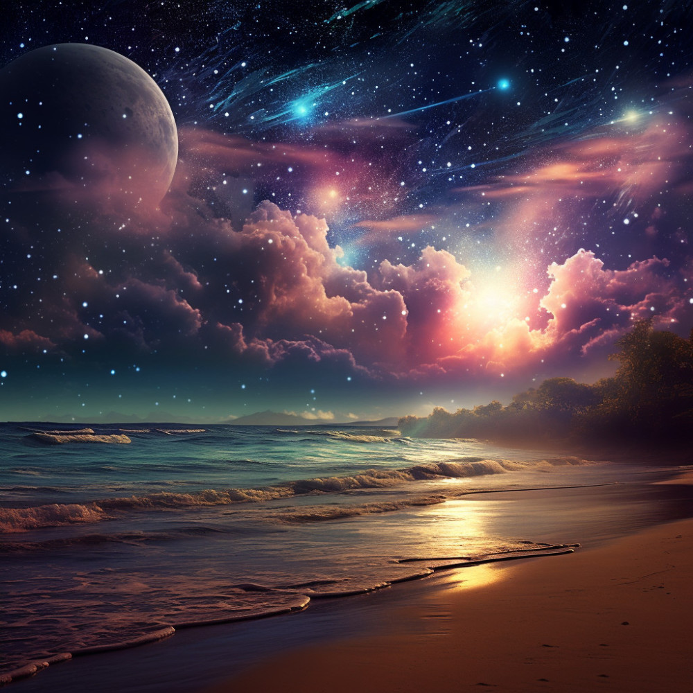 Serene Oceanic Reflection