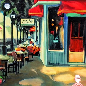 ดาวน์โหลดและฟังเพลง Cafe พร้อมเนื้อเพลงจาก Purpl3Alien