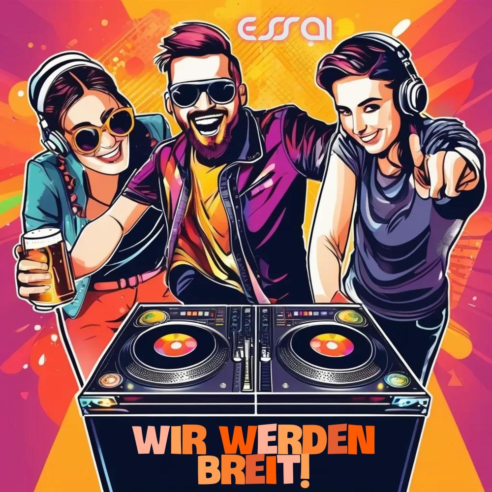 Wir werden breit