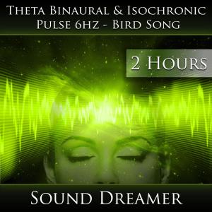 Theta Binaural and Isochronic Pulse 6hz - Bird Song (2 Hours)