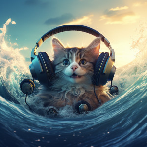 อัลบัม Calm Waters: Cat Ocean Melodies ศิลปิน Cat Music Therapy