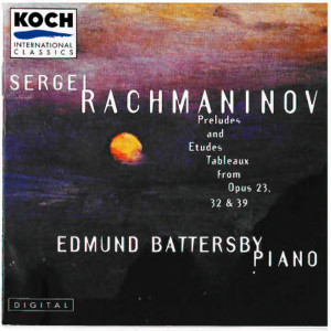 อัลบัม Rachmaninov: Selected Preludes From Op. 23 & Op. 32; Selected Etudes-tableaux, Op. 39 ศิลปิน Edmund Battersby