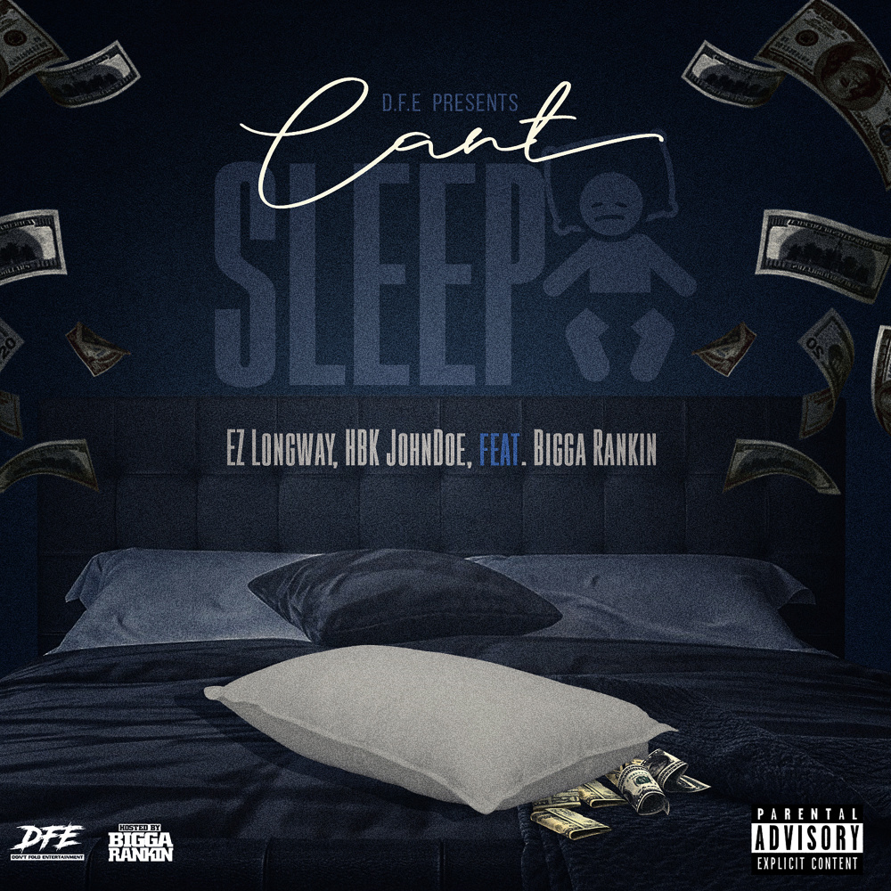 Can't Sleep Remix(feat. Bigga Rankin) (Explicit)