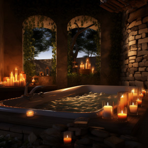 Celestial Flames Fire Sounds的專輯Spa Embers: Relaxing Fire Music