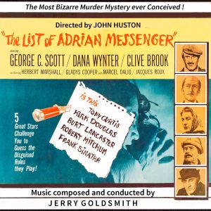 Album The list of Adrian Messenger from Jerry Goldsmith