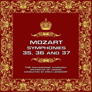 อัลบัม Mozart Symphonies 35, 36 & 37 ศิลปิน The Philharmonic Symphony Orchestra Of London