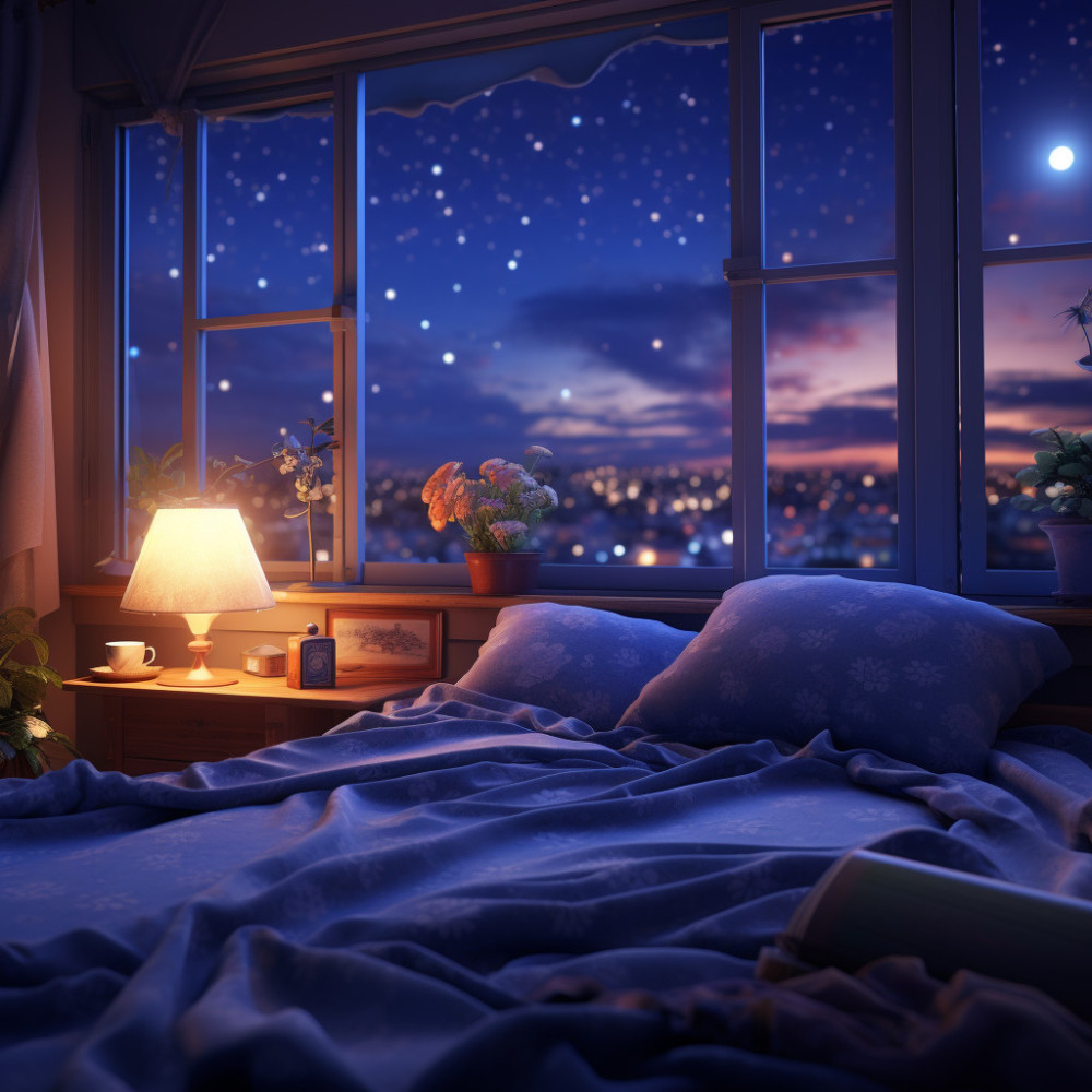 Midnight's Calm in Sleep's Embrace
