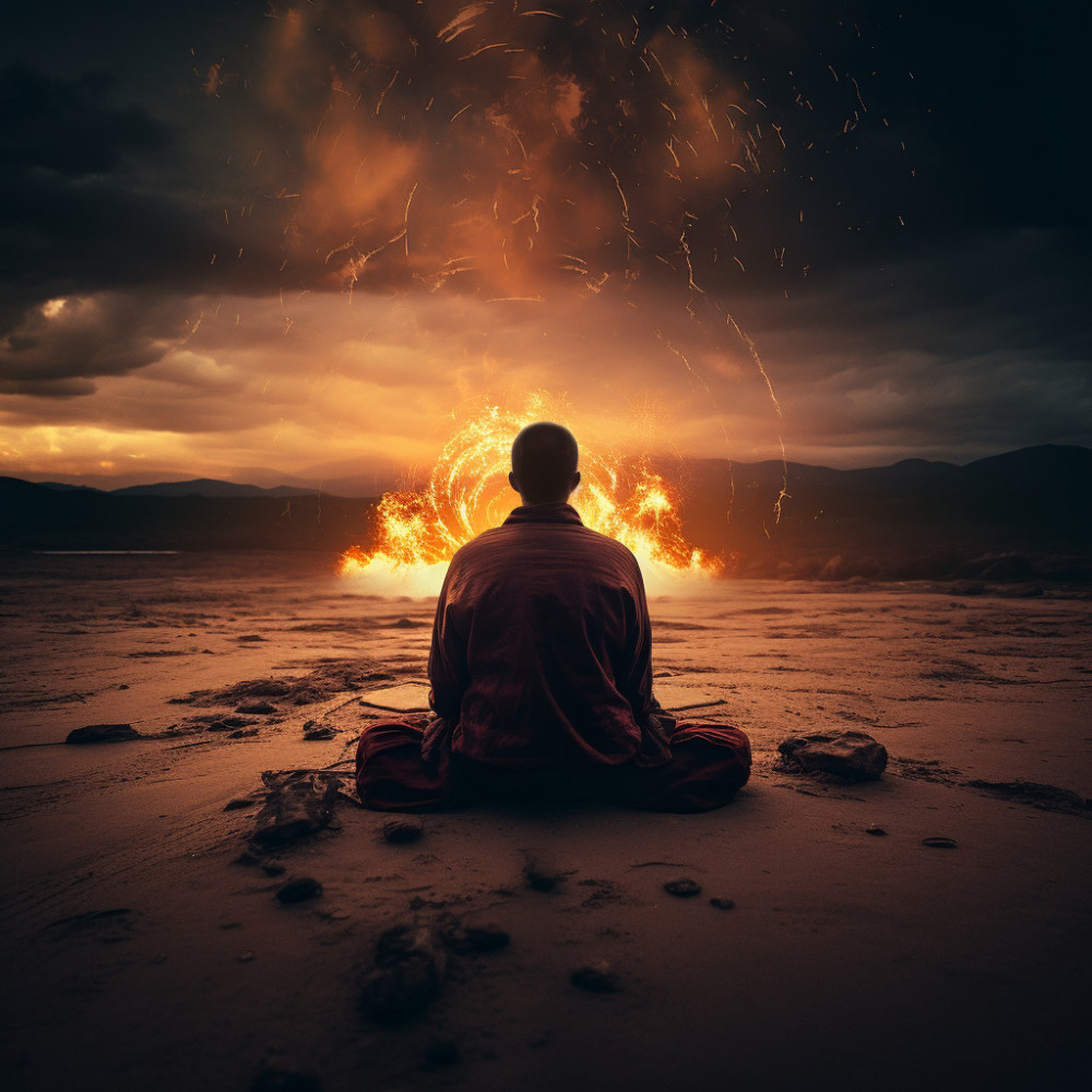 Fire Focus Meditation Hush