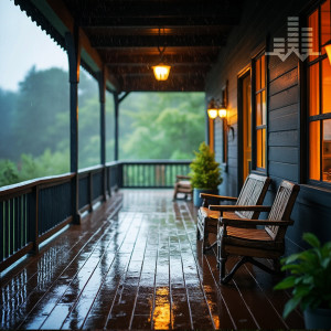 อัลบัม Rainy Porch (Loopable No Fade) ศิลปิน Tmsoft's White Noise Sleep Sounds