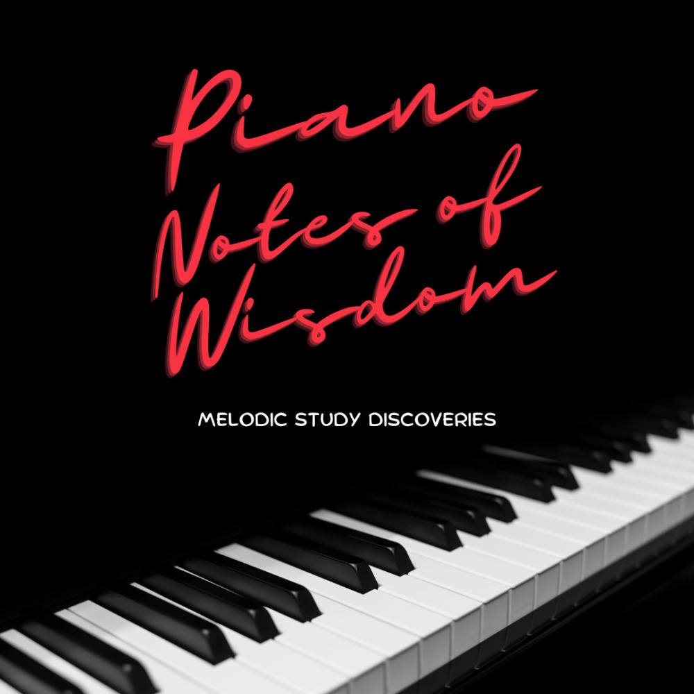 Ethereal Study Echoes: Piano's Guiding Harmonies