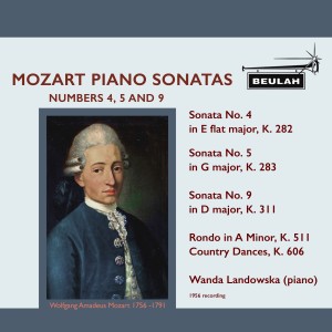 Mozart Piano Sonatas Nos. 4, 5 and 9 - Wanda Landowska