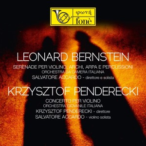 Orchestra Da Camera Italiana的專輯Bernstein: Serenade & Penderecki: Concerto per violino