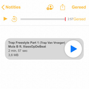 Album Trap Freestyle Part 1 (Trap Van Vroeger) (Explicit) from Mula B