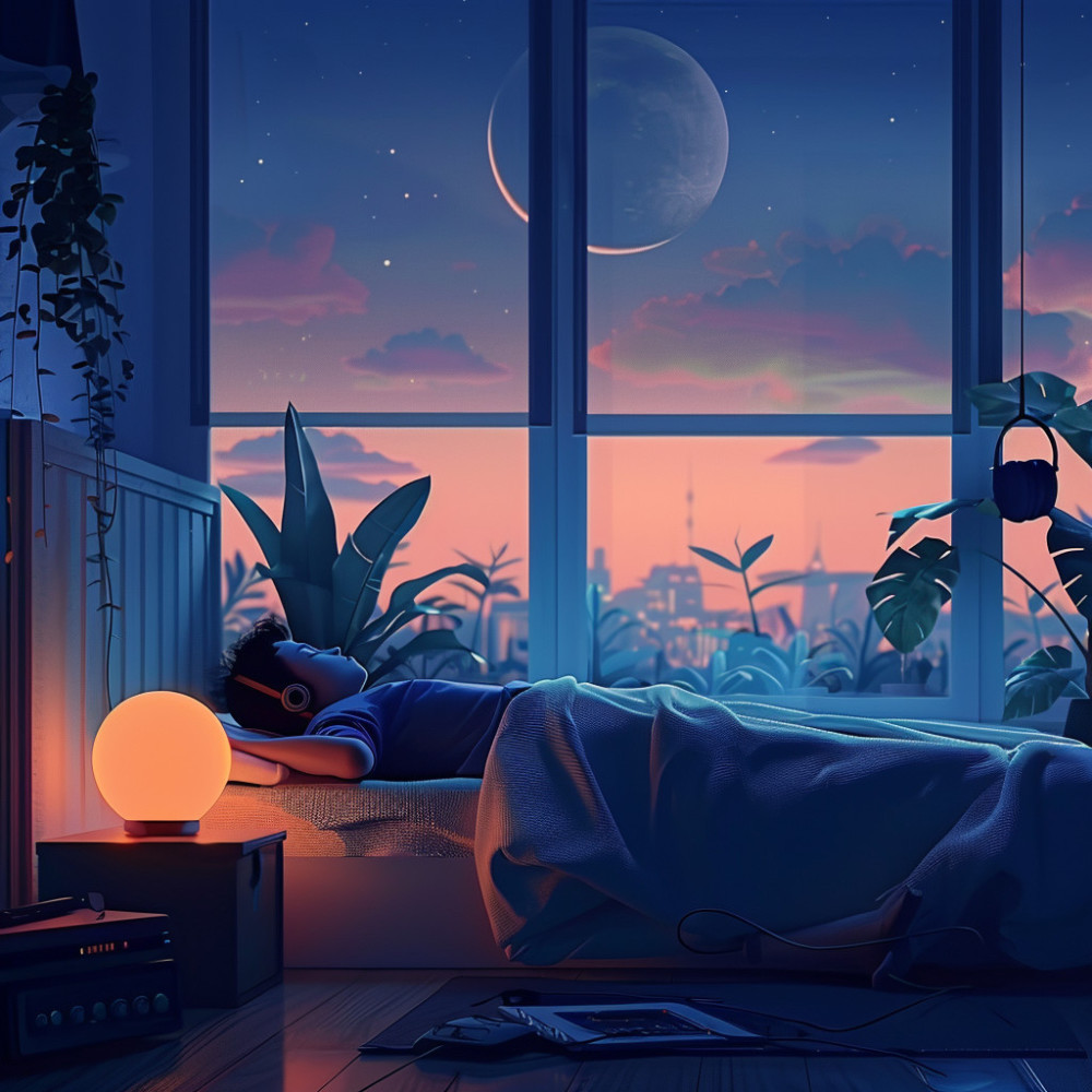 Night Lofi Melodies Soothe