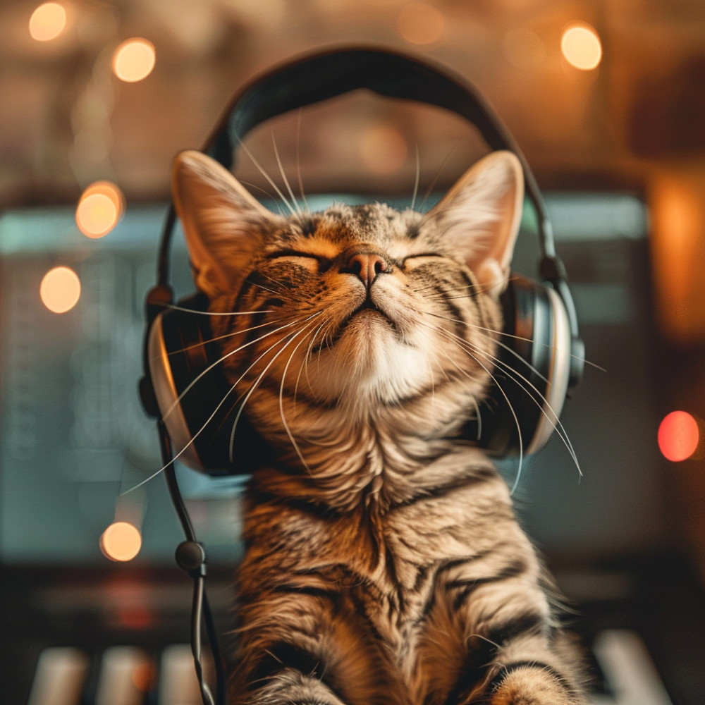 Serene Cat Harmony