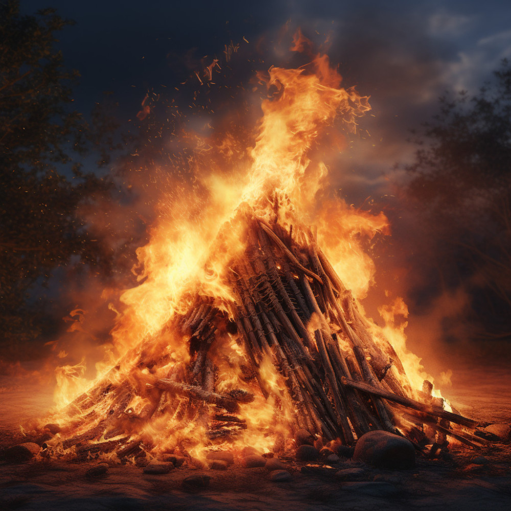 Flames of Quiet Reflection