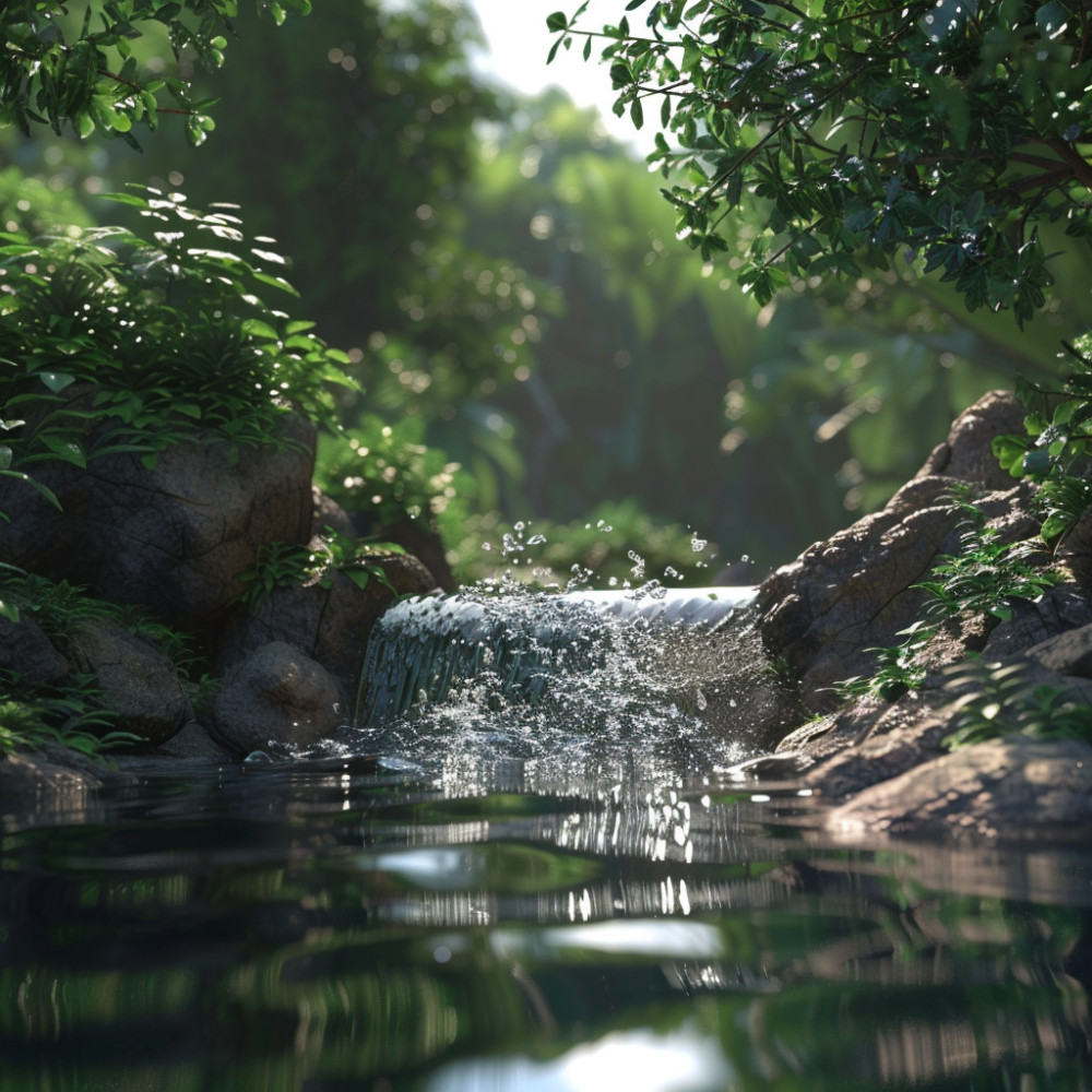 Soothing Riverbank Calm Moments