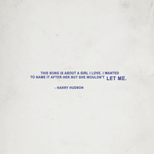 ดาวน์โหลดและฟังเพลง Let Me พร้อมเนื้อเพลงจาก Harry Hudson
