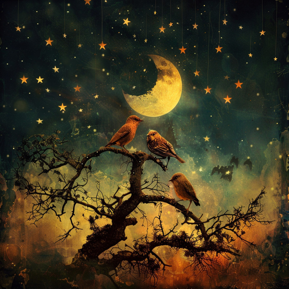 Feathers Night Harmony