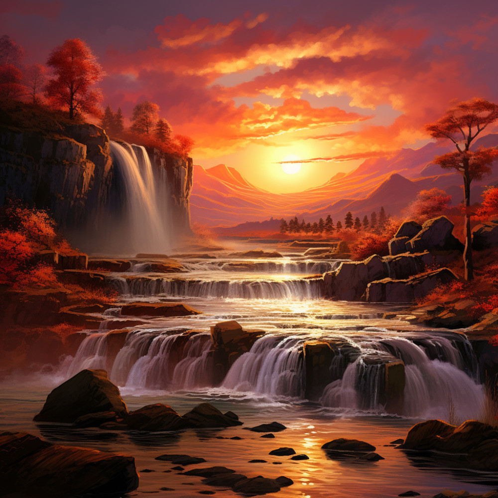 Peaceful Cadence by the Stream