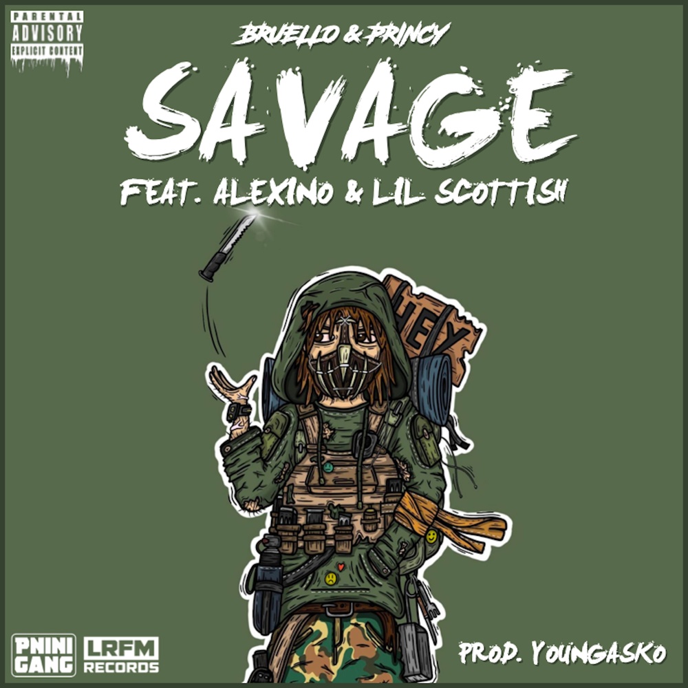 Savage (feat. Alexino & Lil Scottish) (Explicit)