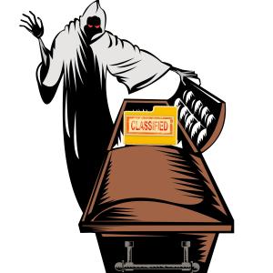 Album Marlago Raid Buried Stolen Classified Coffin Casket Documents from OG Contra Band