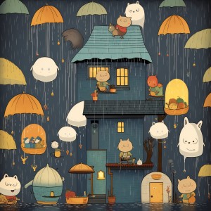 Album Autumn's Lullaby from Above oleh Rain Storm Sample Library