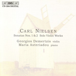 Album Nielsen, C.: Sonatas Nos. 1 & 2 / Solo Violin Works from Georgios Demertzis