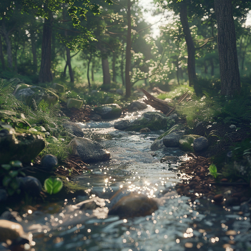 Soothing Stream Calm Sounds