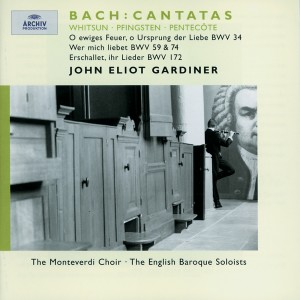The Monteverdi Choir的專輯Bach, J.S.: Whitsun Cantatas BWV 172, 59, 74 & 34