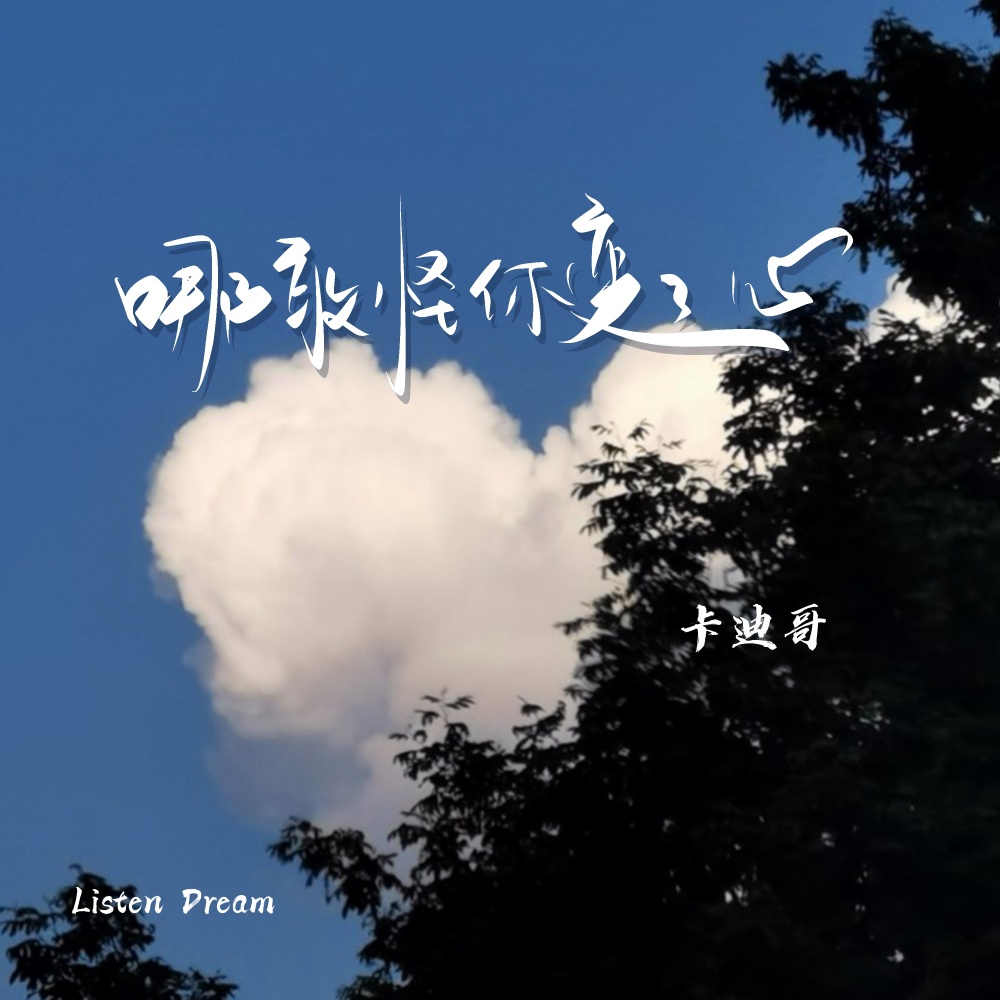 哪敢怪你变了心 (伴奏)