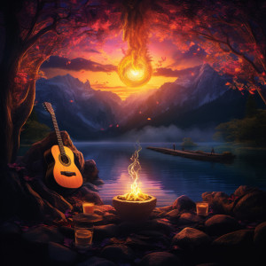 Bonfire Serene Relaxation Escape: Music in the Ember