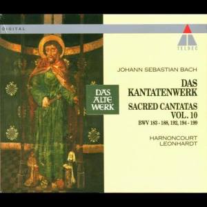 Nikolaus Harnoncourt的專輯Bach, JS : Sacred Cantatas Vol.10 : BWV 183-188, 192, 194-199