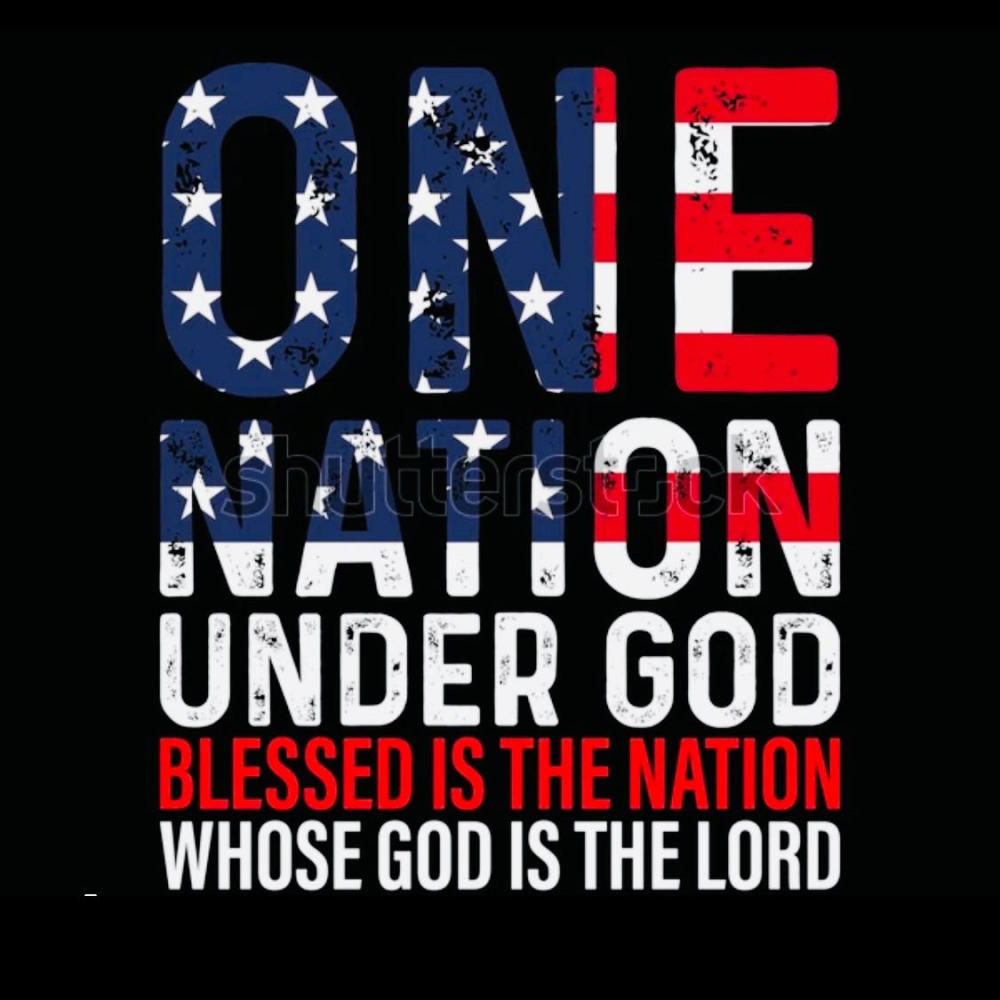 Spare The Wolf. Sacrifice The Sheep. (Pledge of Allegiance American Flag)