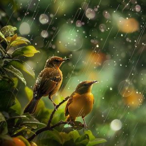 Thunder Storm的專輯Mindful Binaural Escape: Calming Rain and Birds