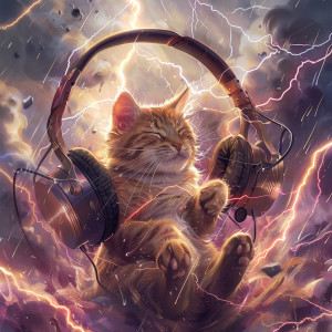 Cat Music Hour的專輯Binaural Thunder: Quiet Moments for Cats