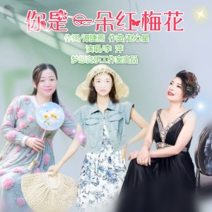 Listen to 你是一朵红梅花 (完整版) song with lyrics from 谭捷燕