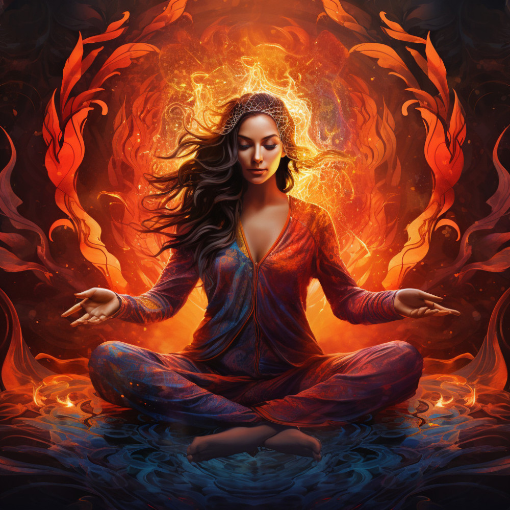 Fireside Zen Yoga Harmonies
