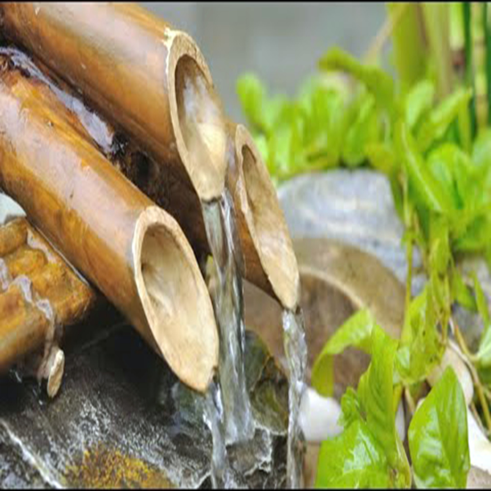 Sonido De Agua Corriendo Por Bambu