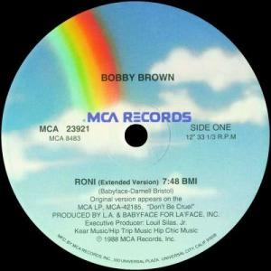 ดาวน์โหลดและฟังเพลง Roni (Pebbarone Mix) พร้อมเนื้อเพลงจาก Bobby Brown