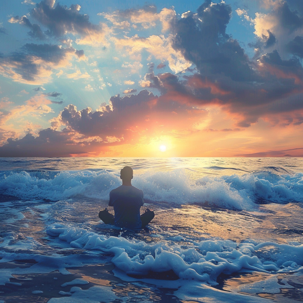 Binaural Soothing Ocean Waves