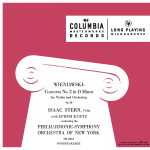 收聽Isaac Stern的Violin Concerto No. 2 in D Minor, Op. 22: II. Romance. Andante non troppo歌詞歌曲