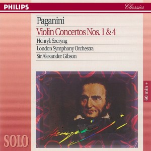 亨裏克·謝林的專輯Paganini: Violin Concertos Nos. 1 & 4