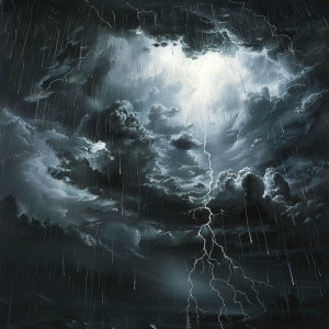 Rainfall Place的專輯Soothing Binaural Rain Thunder for Calming