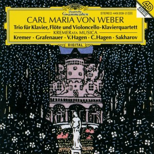 อัลบัม Weber: Piano Trio Op. 63; Piano Quartet Op. 8 ศิลปิน Irena Grafenauer