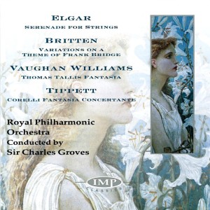 Album Elgar/Britten/Vaughan Williams/Tippett from Sir Charles Groves