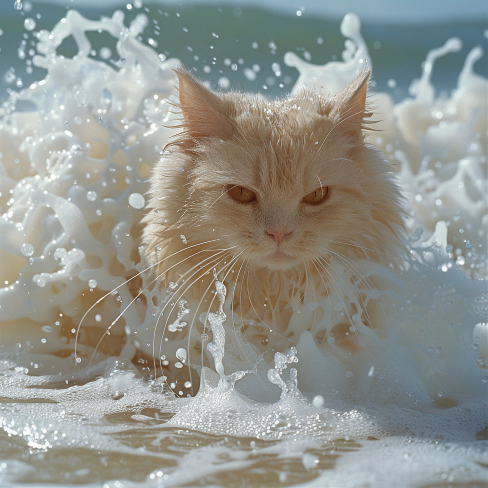 Los Ronroneos Oceánicos Calman A Los Gatos